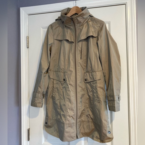 Cole Haan Water Resistant Trench Coat/ Jacket M - Picture 1 of 14